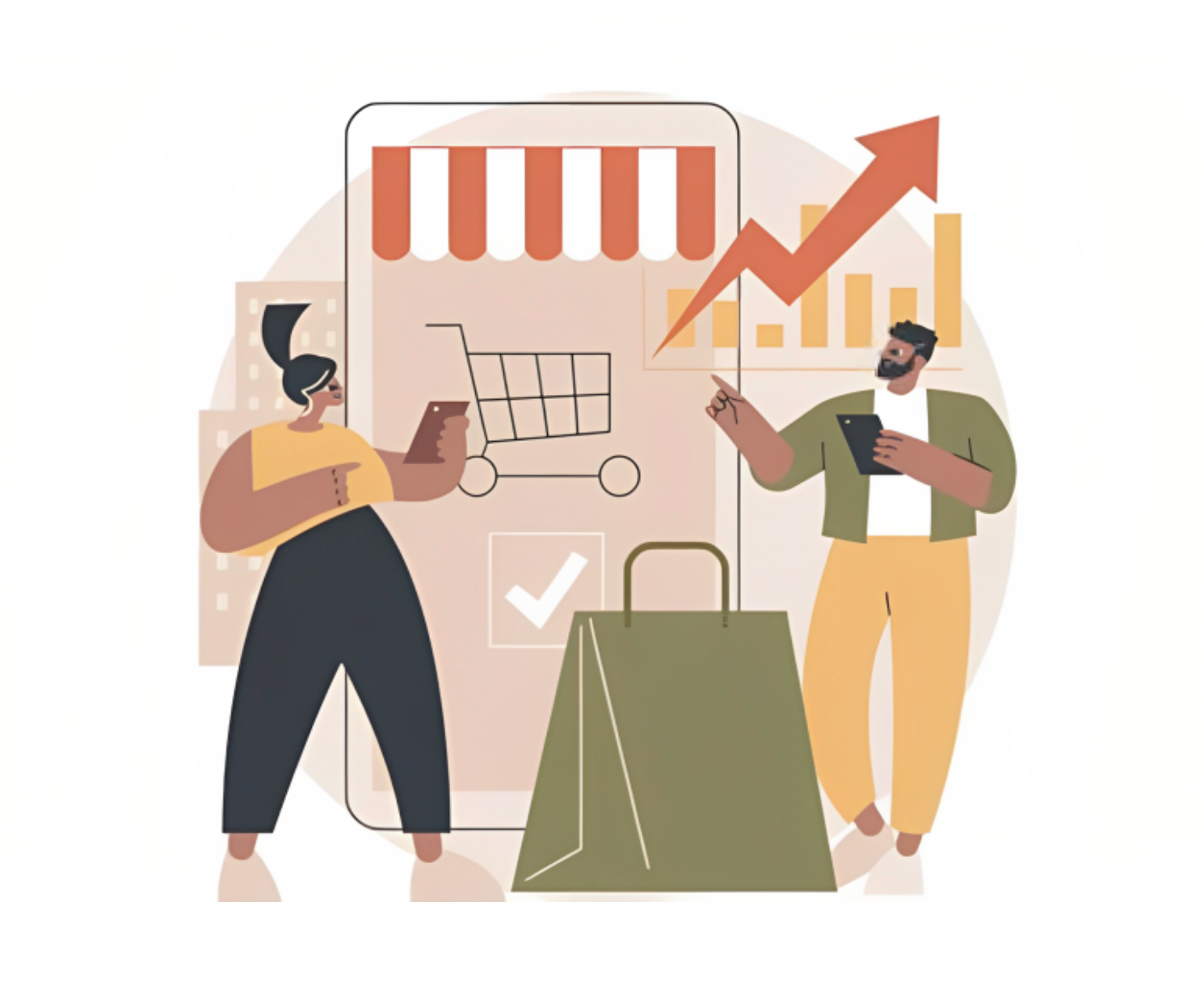 Ecommerce marketing strategy on one page: four questions, three horizons, five KPIs